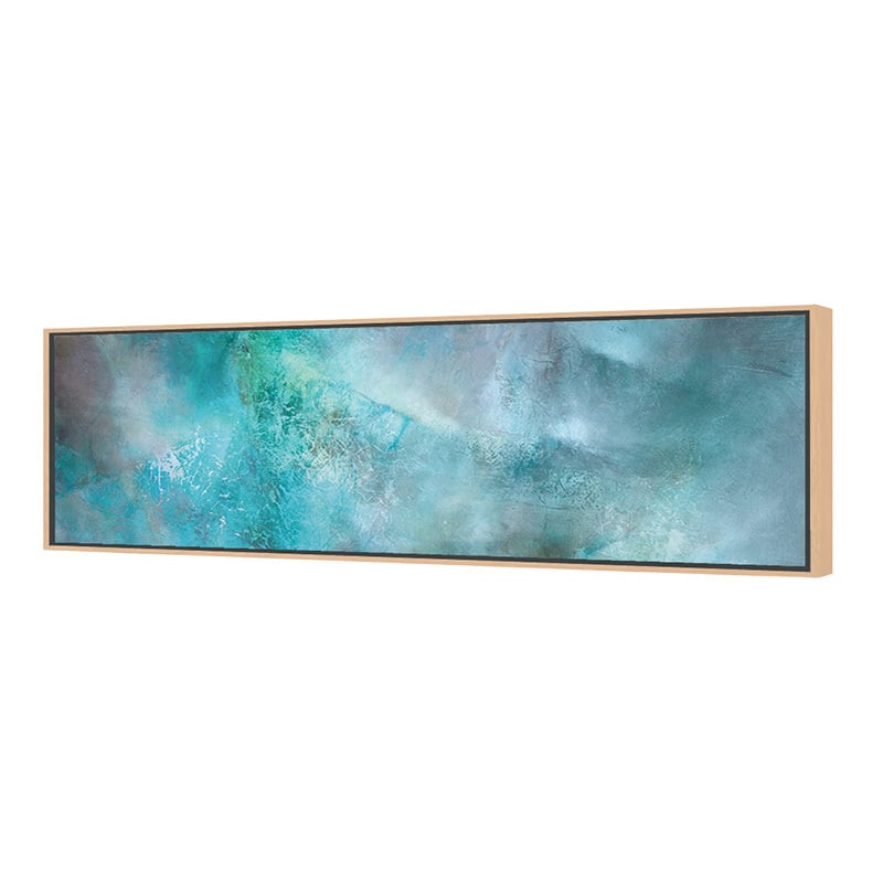 Emerald Glow Canvas Wall Art