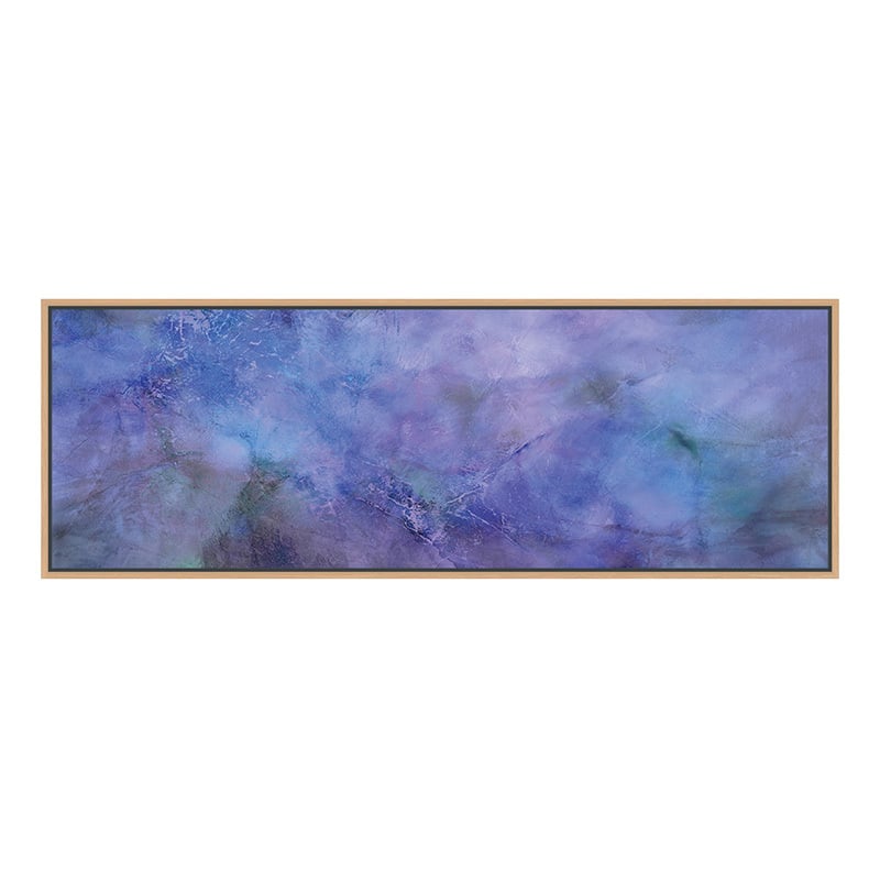 Chromatic Tide Canvas Wall Art