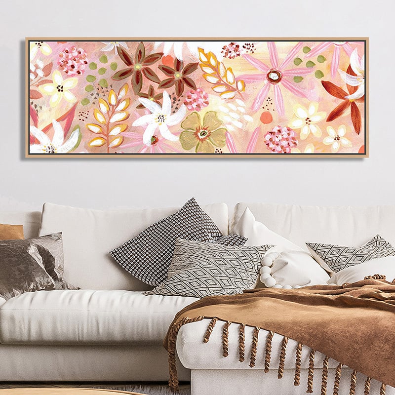 Enchanted Garden II Canvas Wall Art