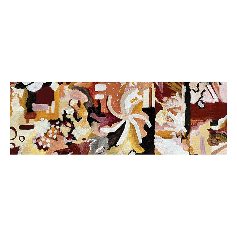 Meandering II Canvas Wall Art