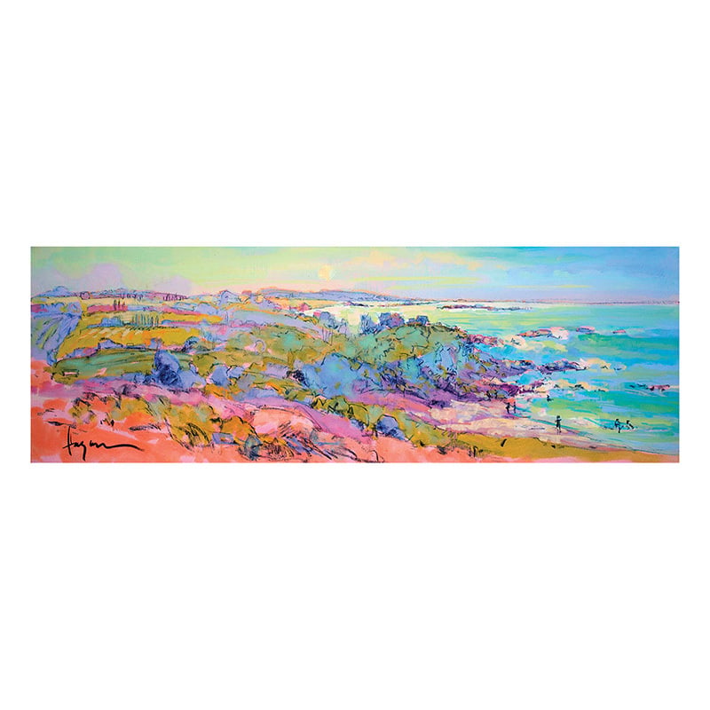Coastal Vibrance Canvas Wall Art