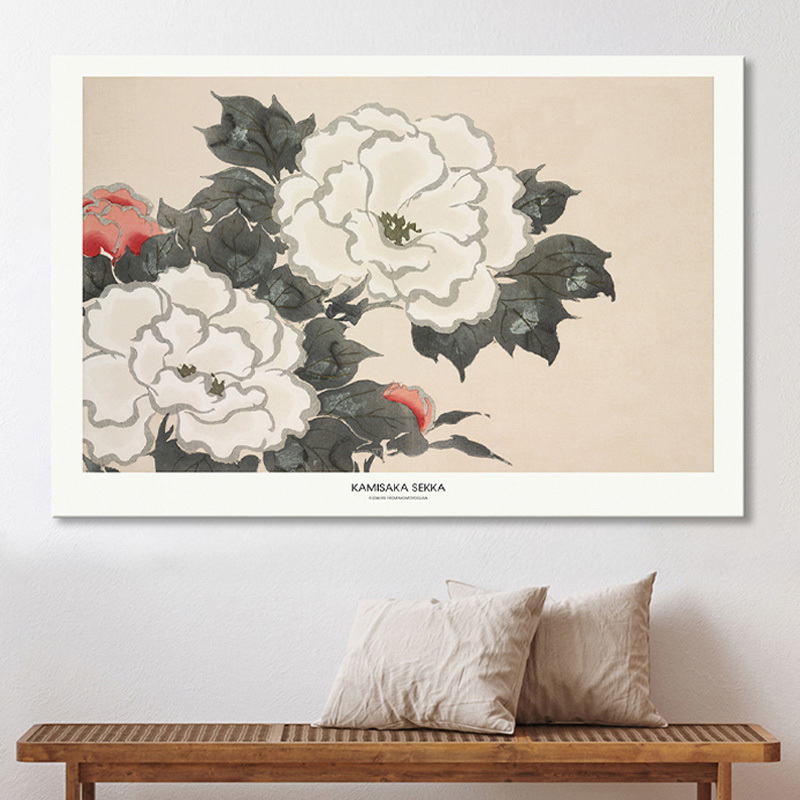 Flowers from Momoyogusa Canvas Wall Art