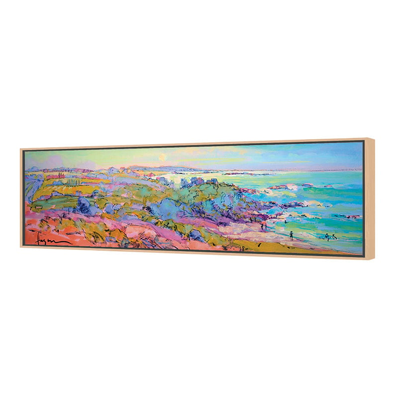Coastal Vibrance Canvas Wall Art