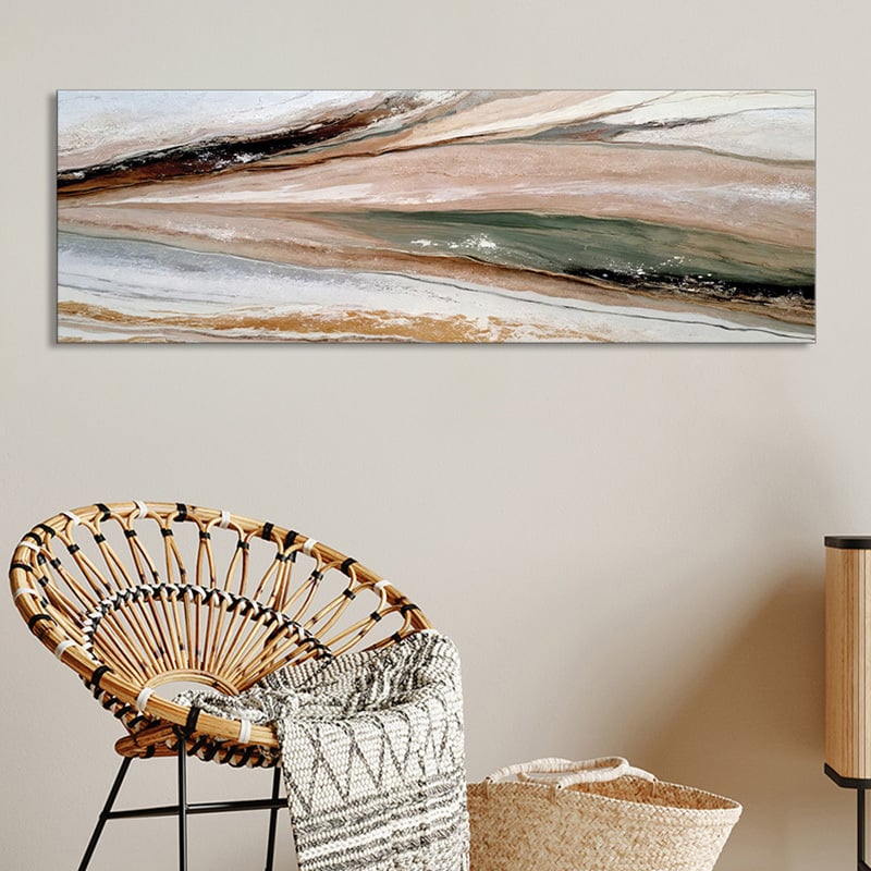 Organic Mineral Flow II Canvas Wall Art