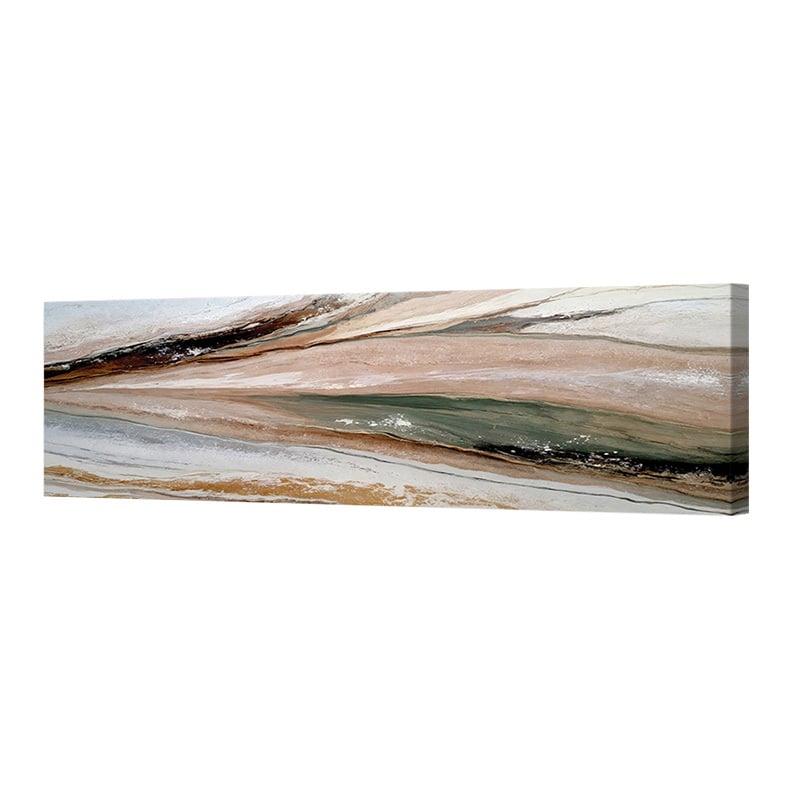 Organic Mineral Flow II Canvas Wall Art