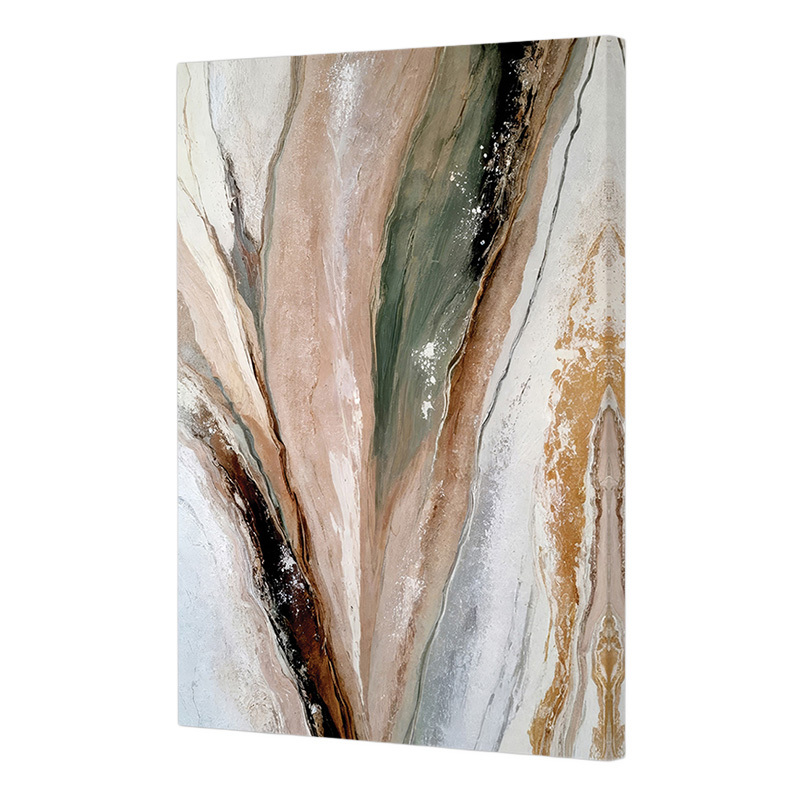 Organic Mineral Flow I Canvas Wall Art