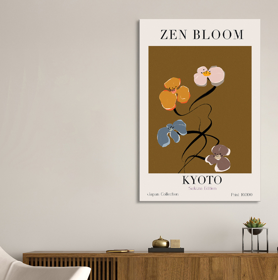 Blossom Harmony Canvas Wall Art