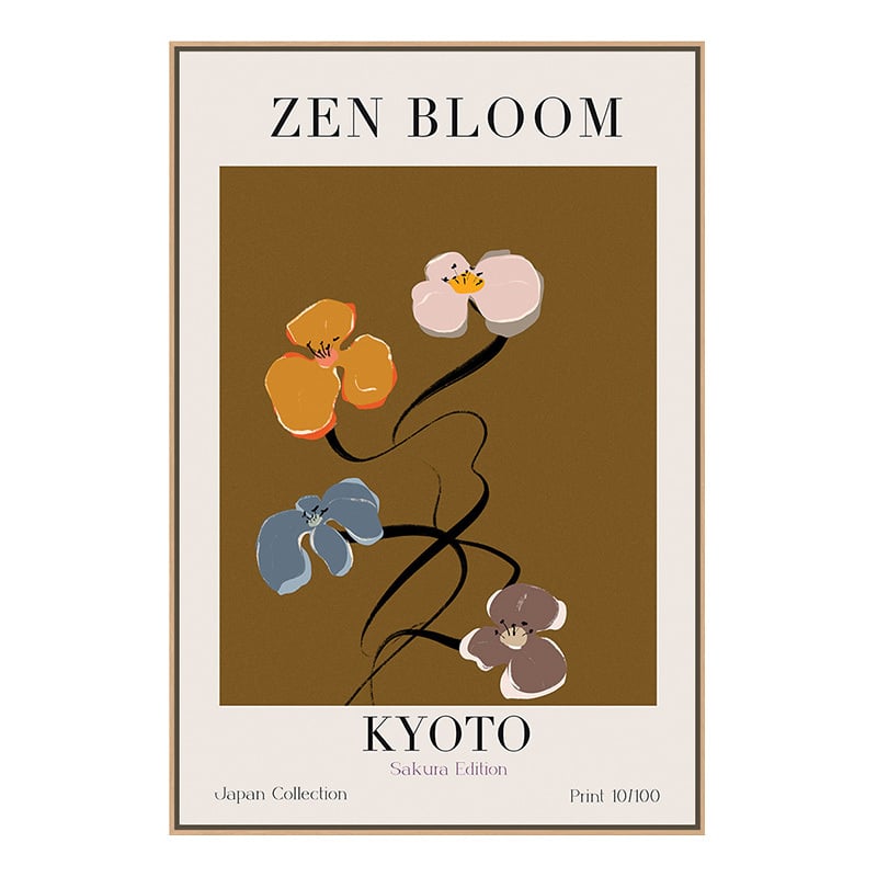 Blossom Harmony Canvas Wall Art
