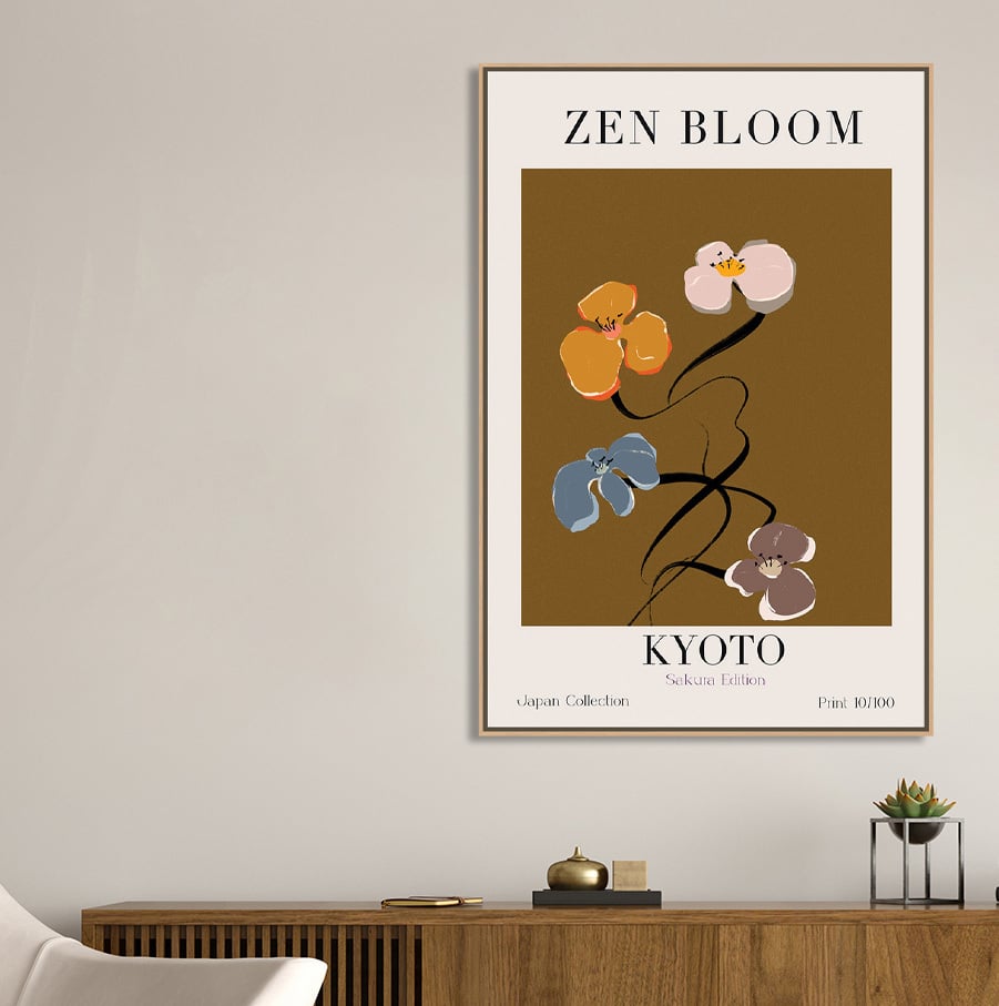 Blossom Harmony Canvas Wall Art