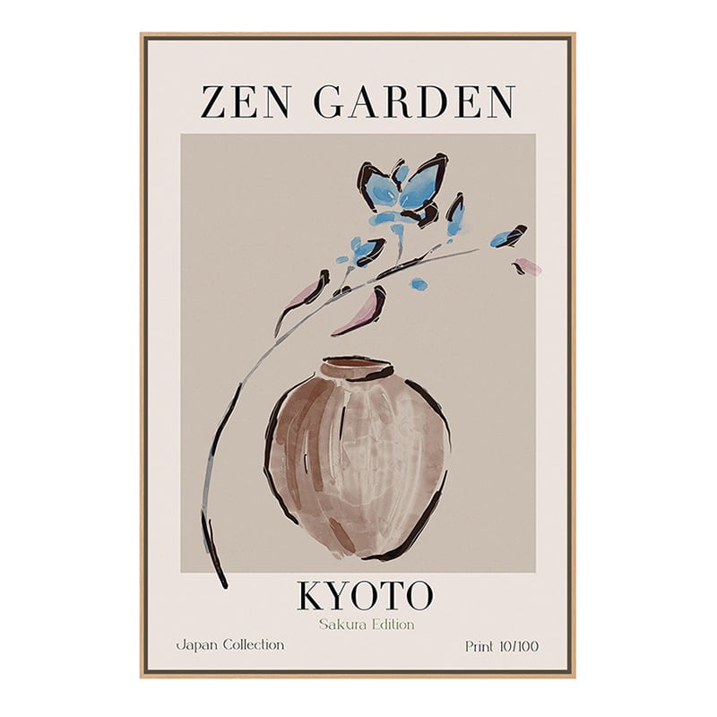 Kyoto Serenity Canvas Wall Art