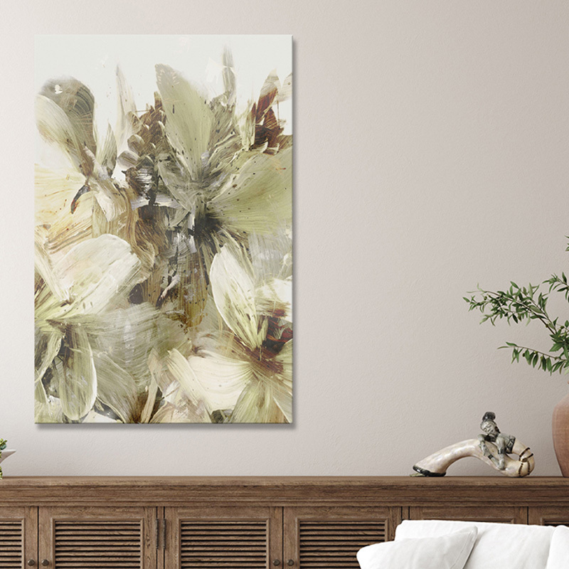 Hill Flowers I Canvas Wall Art