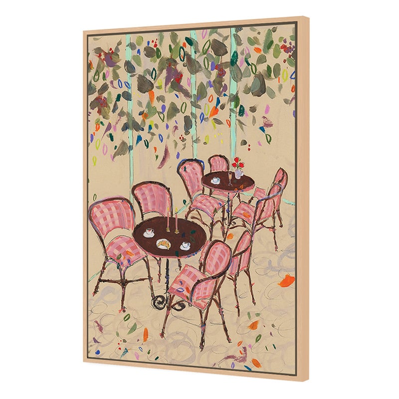 Paris Bistro Vibes Canvas Wall Art