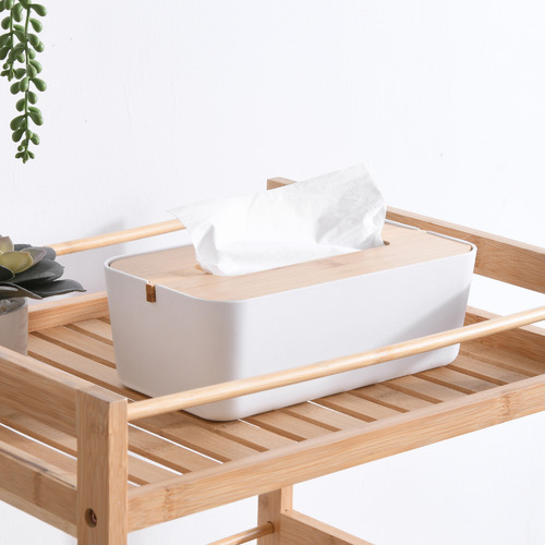 Bamboo Tissue Box