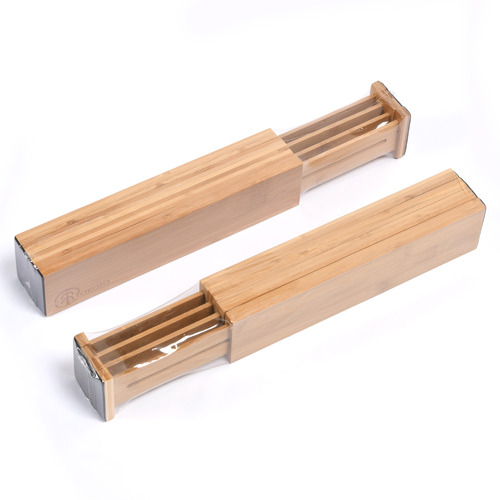 Moso Bamboo Expandable Drawer Dividers