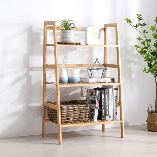 Takara Kusa 3 Tier Bamboo Ladder Display Shelf | Temple & Webster