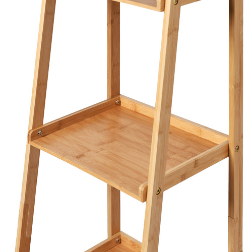 Kusa 5 Tier Bamboo Ladder Display Shelf
