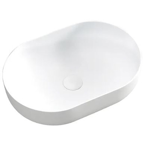 White Portofino Oval Basin