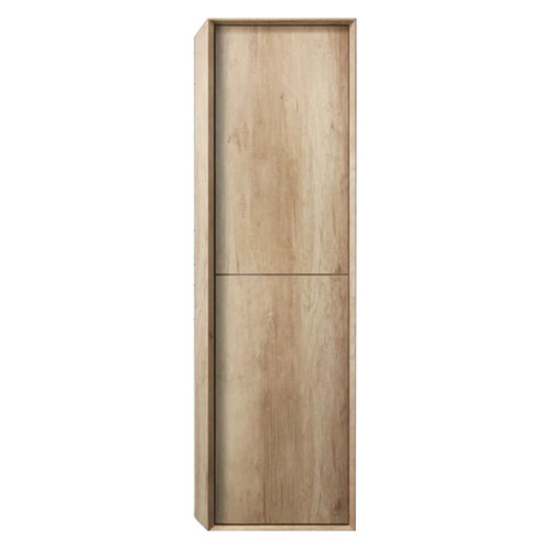 Natural Oak Byron Wall Hung Bathroom Cabinet