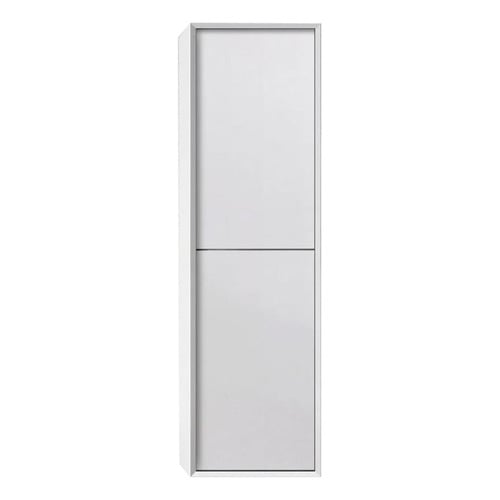 Matte White Noosa Wall Hung Bathroom Cabinet