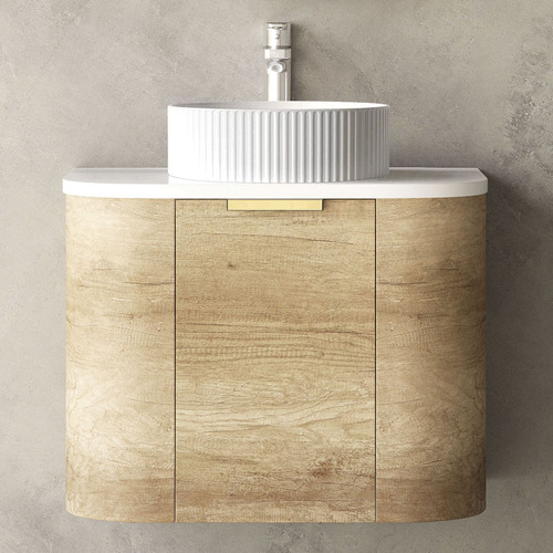 60cm Bondi Pure White Wall Hung Vanity