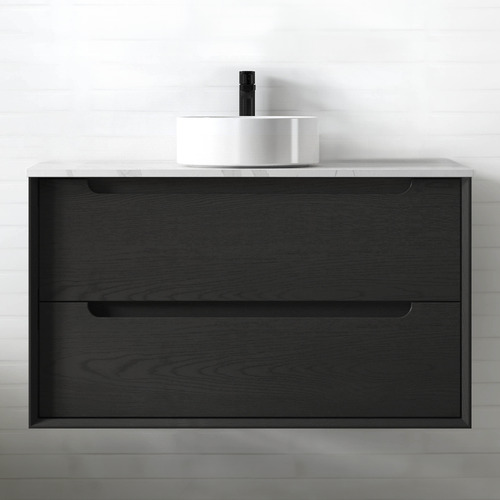 Byron Rock Plate Wall Hung Vanity | Temple & Webster