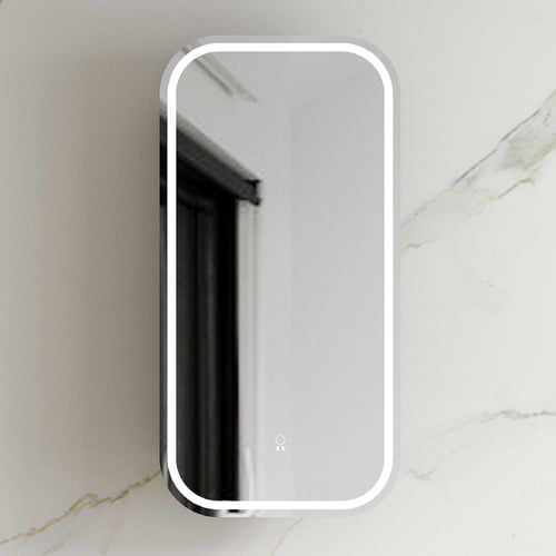 OttiAustralia Newport 450mm LED Mirrored Shaving Cabinet