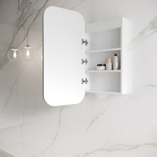 Newport 900mm LED Mirrored Shaving Cabinet