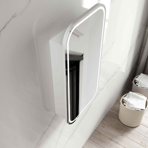 Newport 900mm LED Mirrored Shaving Cabinet