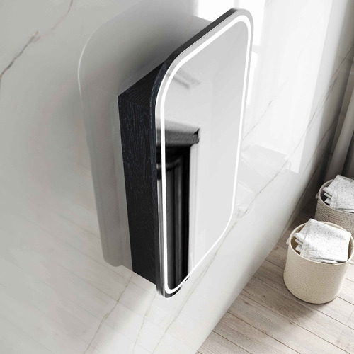 Newport 900mm LED Mirrored Shaving Cabinet