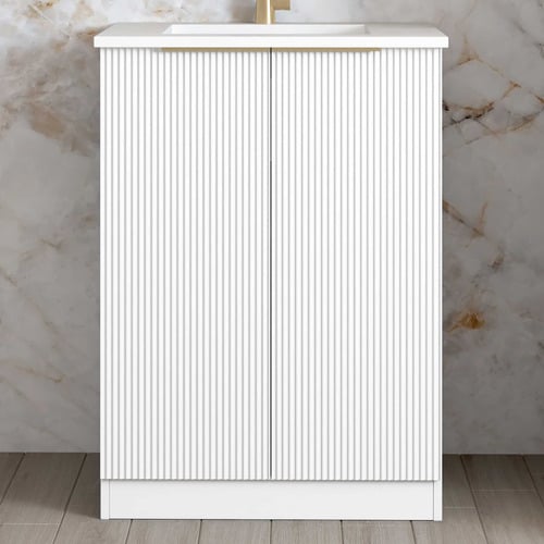 Bondi 650mm Laundry Cabinet with Countertop & Sink