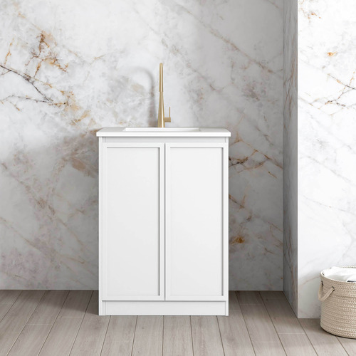 Hampshire 650mm Laundry Cabinet with Countertop & Sink