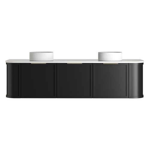 Hampshire 1800mm Wall Hung Double Vanity with Stone Countertop