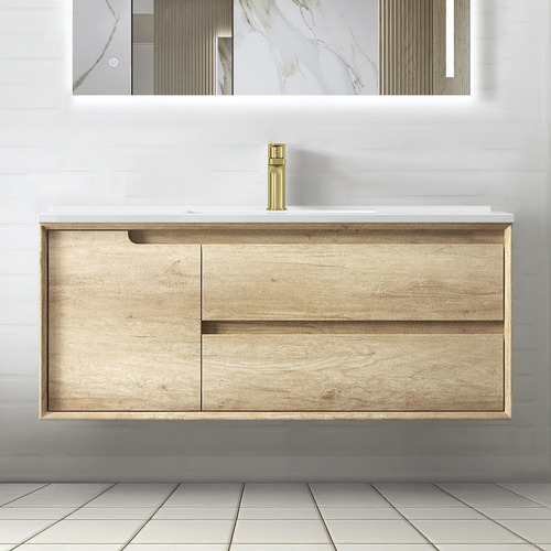 Byron Single Door Ceramic Wall Hung Vanity