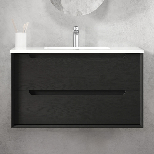 Byron 2 Drawer Ceramic Wall Hung Vanity