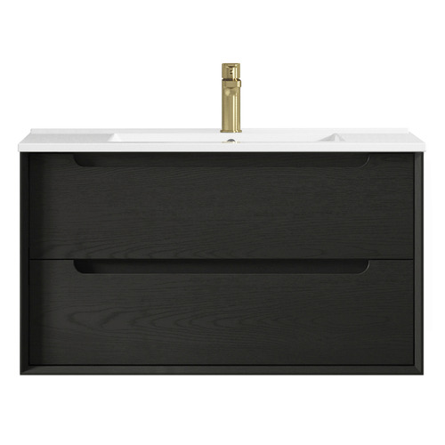 Byron 2 Drawer Ceramic Wall Hung Vanity