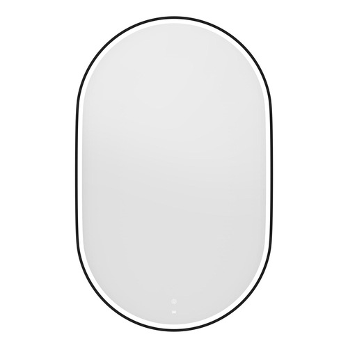 Noosa 900 x 600mm Oval Metal LED Bathroom Mirror