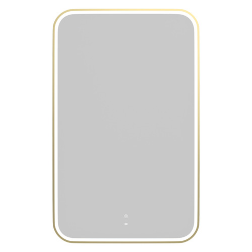 Newport Rectangle Metal LED Bathroom Mirror