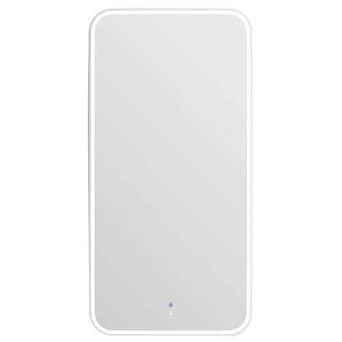 Newport Rectangle Metal LED Bathroom Mirror