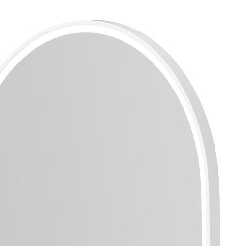 Noosa 900 x 600mm Oval Metal LED Bathroom Mirror