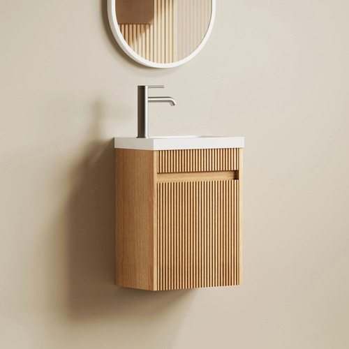 Bondi 400mm Small Space Vanity with Ceramic Countertop