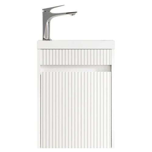 Bondi 400mm Small Space Single Vanity with Ceramic Countertop