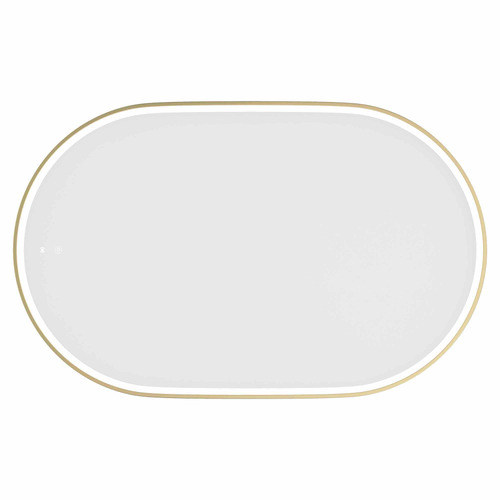 Noosa Oval Metal LED Bathroom Mirror