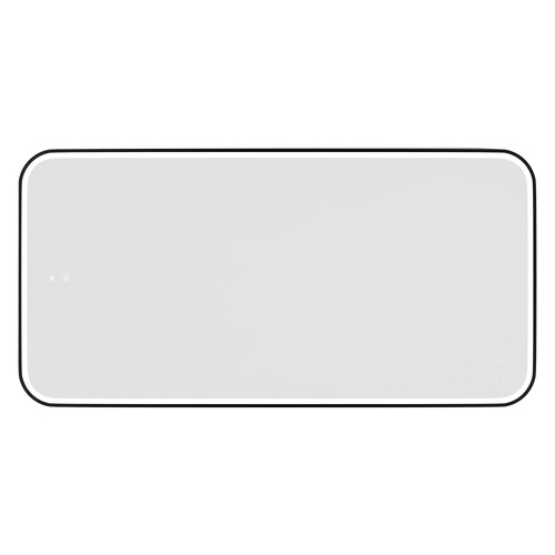 Newport Rectangle Metal LED Bathroom Mirror