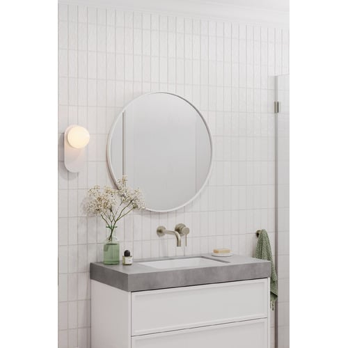 London-Round-Framed-Mirror