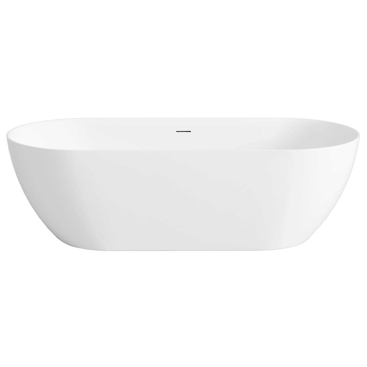 Manolo Acrylic Freestanding Bath with Overflow