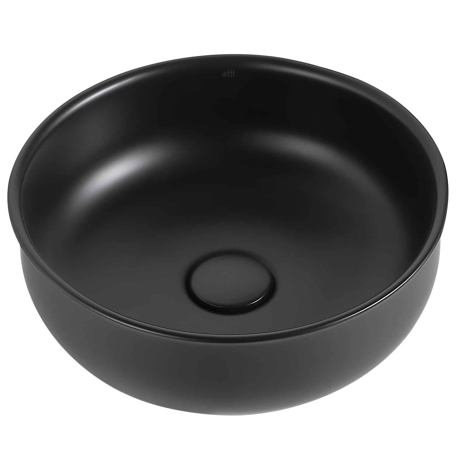 Bronte 365mm Round Ceramic Above Counter Basin