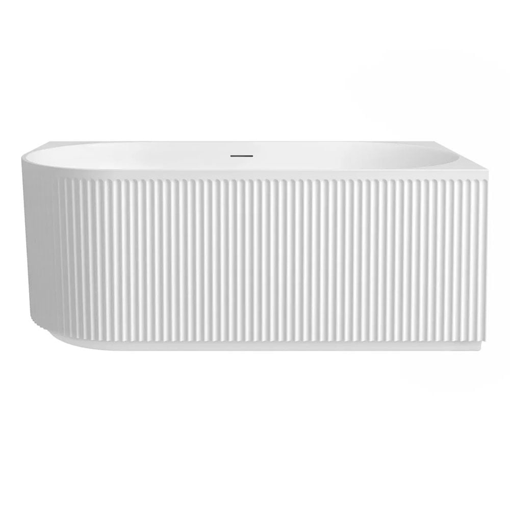 Havana Oval Acrylic Right Hand Corner Bath with Overflow