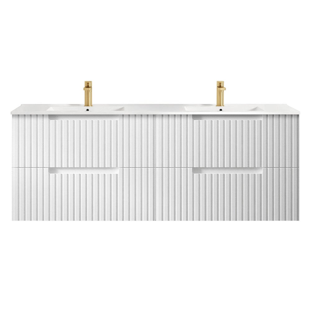 Noosa 4 Drawer Ceramic Wall Hung Vanity