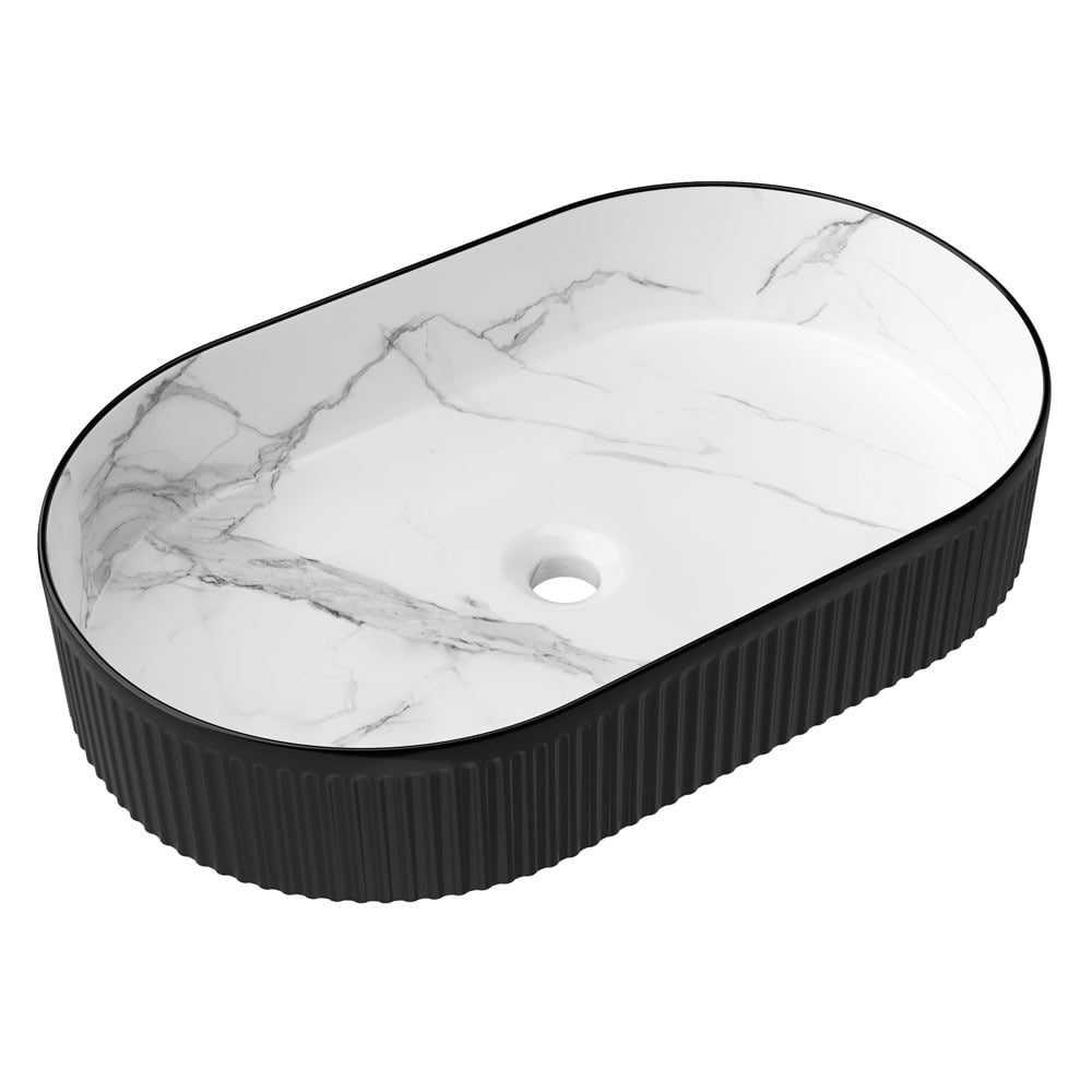 Kensington 560mm Oval Ceramic Above Counter Basin