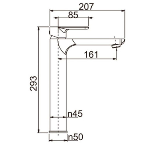 Vog Tall Basin Mixer